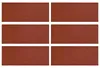 vidaXL, adoquines para camino, 6 unidades, color rojo, 60,5 Vista previa de la imagen del producto 1