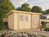 Fjordholz Pultdach Gartenhaus Modell Ezra 2H Produktbild-Vorschau 2