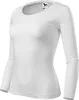 Langarm-T-Shirt für Frauen, 100% Baumwolle, unbedruckt, Produktbild-Vorschau 3