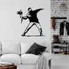 Wallity, Banksy Metal 01, Accessoire mural décoratif en Voir les images du produit 3