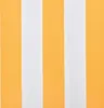 vidaXL Markisenbespannung Canvas Orange & Weiß 350x250 cm Produktbild-Vorschau 2