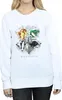 Harry Potter - "Hogwarts" Sweatshirt für Damen BI20682 (XL) Produktbild-Vorschau 3
