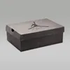 A dark grey shoe box with a grey lid, featuring the Jordan logo and the word "Flight" printed in black. Náhled obrázku produktu