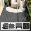 WOLTU GTF001gr WPC Terrassenfliesen Terrassendielen Fliese Produktbild-Vorschau 7