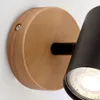 Wandspot retro Spot dreh- & schwenkbar 1x GU10 35W Schwarz Produktbild-Vorschau 4