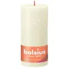 BOLSIUS Stumpenkerze Rustiko Shine 20x10cm weiche Perle Produktbild-Vorschau 2