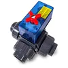 Praher 3-Wege Ø 50mm PVC Kugelhahn mit elektrischem Produktbild-Vorschau 3