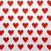 Geschenkpapier Herzen 70cm x 2m Rolle rot / weiß Produktbild-Vorschau 1