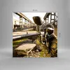 Bilder auf glas - Paintball Pistole Spieler - 50x50cm - Produktbild-Vorschau 3