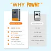 Solární regulátor nabíjení PowMr, pracuje s 12V–48V Náhled obrázku produktu 3