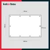 KOTARBAU® Látková plachta 15x16 m Modrá 75g/m2 Zosilnená Náhľad obrázku produktu 3