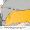 Manduca XT Babytrage Baumwolle Schwarz, Grau Produktbild-Vorschau 13