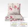 Biber Bettwäsche Rosen 155x220cm Creme Rosa, 100% Produktbild-Vorschau 6