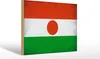 Holzschild Flagge Niger 30x20cm Flag of Niger Vintage Produktbild-Vorschau 2