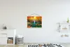 MuchoWow® Textilposter Steine - Baum - Wasserfall - Herbst Produktbild-Vorschau 2