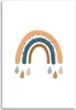 Leinwandbild regenbogen-wetter 60x90 cm Feeby farbe Produktbild-Vorschau 3