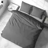 Seersucker Bettwäsche 200x200 cm Grau Anthrazit Wende Produktbild-Vorschau 2