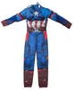 Captain America Kinderkostüm Muskel-Design – Größe 104–110 Produktbild-Vorschau 2
