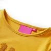 Kinder-Langarmshirt Dunkles Ocker 104 Produktbild-Vorschau 3