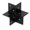 TRIBECCO 3-násobná spojka 90x90 mm, úhel 90° pro houpačku, Náhled obrázku produktu 1