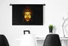 MuchoWow® Wandteppich Wandbehang Buddha - Gold - Schwarz Produktbild-Vorschau 4