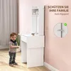 HOMCOM HOMCOM Toaletný stolík s regulovateľným LED Náhľad obrázku produktu 7