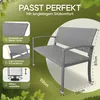 CASARIA® Gartenbank Sitzbank Wetterfest Kunststoff 320kg Produktbild-Vorschau 3