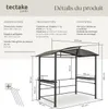Pavilon na grilování Asado 2,4x1,5x2,34 m - šedý Náhled obrázku produktu 25