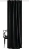 Akustický závěs s kombi páskou černý 135x245 cm Náhled obrázku produktu 3