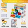 Lego Aufbewahrungsbox Stapelbar Spielzeug mit Deckel Produktbild-Vorschau 6
