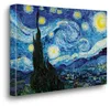 Vincent Van Gogh - Notte stellata - 100L x 70l cm - Quadro Anteprima dell’immagine prodotto 2