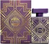 A perfume bottle and its box, both with intricate gold geometric patterns on a purple background. Náhľad obrázku produktu