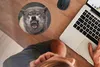 MuchoWow® Mauspad Mousepad Wolf - Maul - Zähne 20x20 cm - Produktbild-Vorschau 3