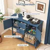 COSTWAY Konsolentisch Vintage mit 2 Schubladen & 2 Produktbild-Vorschau 4