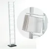 DESIGN CD STÄNDER "TOWER" | 138 cm, Metall | für 126 CDs | Produktbild-Vorschau 1