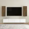 vidaXL TV-Schränke 2 Stk. Räuchereiche 30,5x30x90 cm Produktbild-Vorschau 2