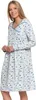 Charmante Floral Nachthemd Damen Lange Ärmel Pyjamas Moraj Produktbild-Vorschau 2