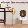 COSTWAY Tavolo da pranzo pieghevole, tavolo da cucina con Anteprima dell’immagine prodotto 4