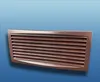 Türlüftungsgitter einseitig Serie KE  ABS 275x105 : braun Produktbild-Vorschau 1