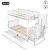 Sweiko 90x200cm Etagenbett, Treppenregal, ausgestattet mit Produktbild-Vorschau 6