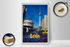 Holzschild Reise 20x30cm Berlin Uhr Alexanderplatz Geschenk Produktbild-Vorschau 2