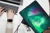 MuchoWow® Laptop Hülle 14 ZollNordlichter - Alaska - Berge Produktbild-Vorschau 2