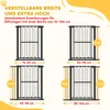 PawHut barrière d'escalier barrière de sécurité barrière de Voir les images du produit 4