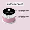 Burnaway Cake Set - Tortenaufleger Happy Birthday, Produktbild-Vorschau 3