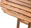 BELIANI Zahradní bistro stůl hnědý akáciové dřevo 70 x 44 Náhled obrázku produktu 9
