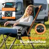 Klappbarer Campingstuhl mit 3D-Mesh-Polsterung – leichter Produktbild-Vorschau 4