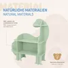 Joyz regál na knihy 3 úrovne, dinosaurus, drevený regál na Náhľad obrázku produktu 6