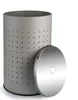 Wäschesammler - H 57 cm - Greige - Edelstahl - 54 Liter Produktbild-Vorschau 4