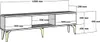 Skye Decor, Arona Fireplace - White, TV-Schränke, Weiß, 150 Produktbild-Vorschau 6