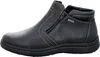 A black leather boot is shown against a white background. Anteprima dell’immagine prodotto